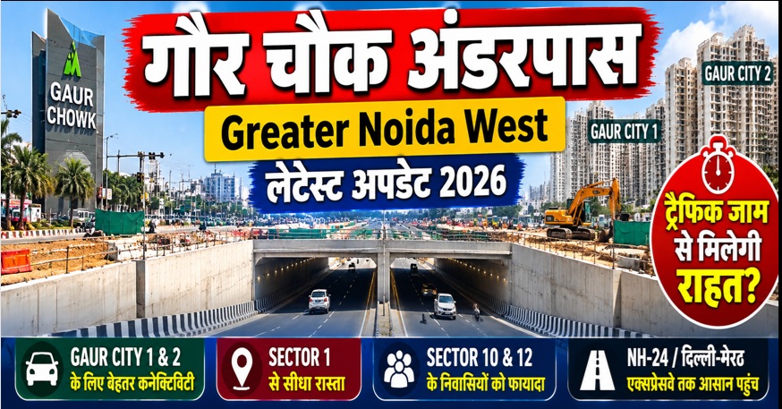 Gaur Chowk Underpass Greater Noida West: Latest Update, Traffic Relief and Connectivity Benefits for Homebuyers
