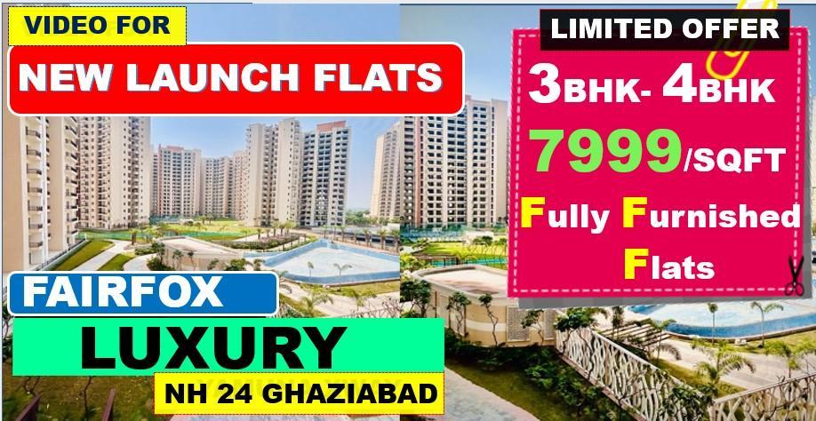 4 bhk FairFox Wave City Apartments NH 24 Ghaziabad