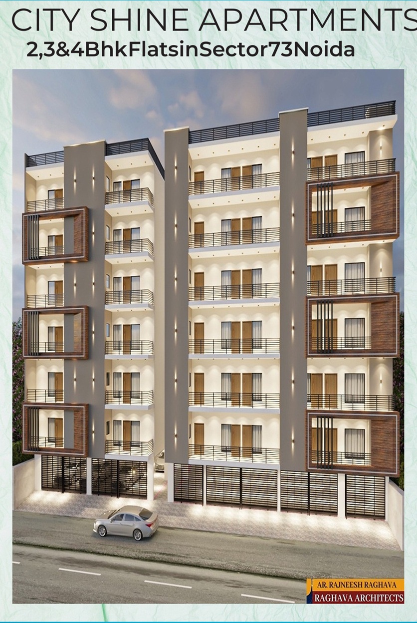 City Shine Low Rise Builder Flats, Sector 73 Noida