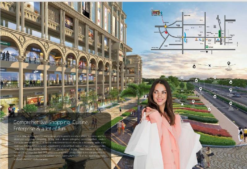 Commercial Shop in London Mart - in Greater Noida West (Noida Extension)