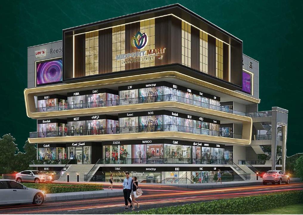 Commercial Shops in Midpoint Mart  in Siddharth Vihar, Pratap Vihar, Ghaziabad