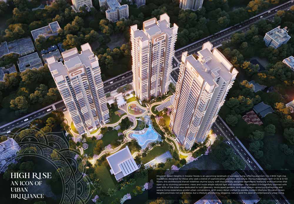 3 bhk Flat in Divyansh green Heights -  Sector Pi 1 Pi 2, Greater Noida
