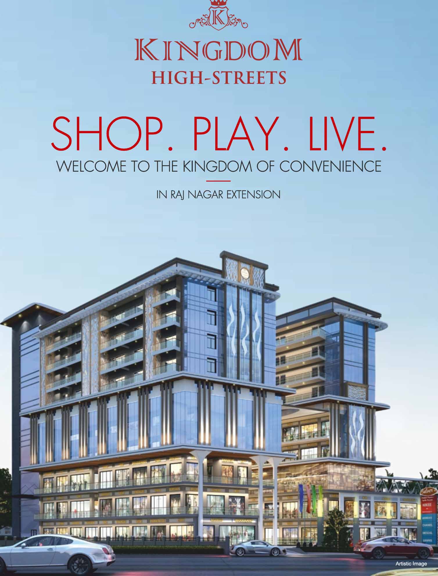 Commercial Shop for Sale in Kingdom High-Streets, Raj Nagar Extension, Ghaziabad