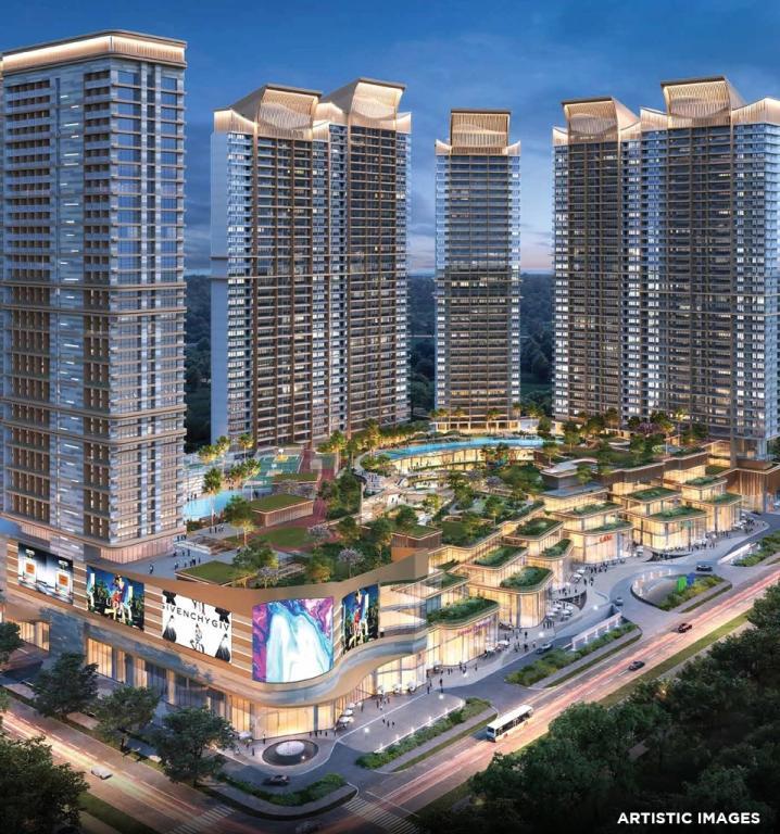5 bhk Servant Flat in M3M The Cullinan, mixed use residential and commercial in Sector 94, Noida