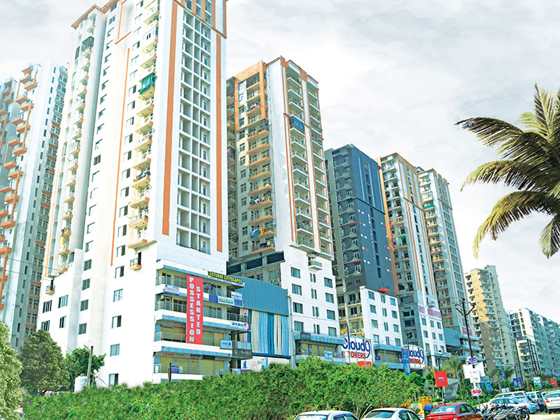 2 BHK + Study in Rishabh Cloud 9 Vaishali | 1192 Sq Ft Flat